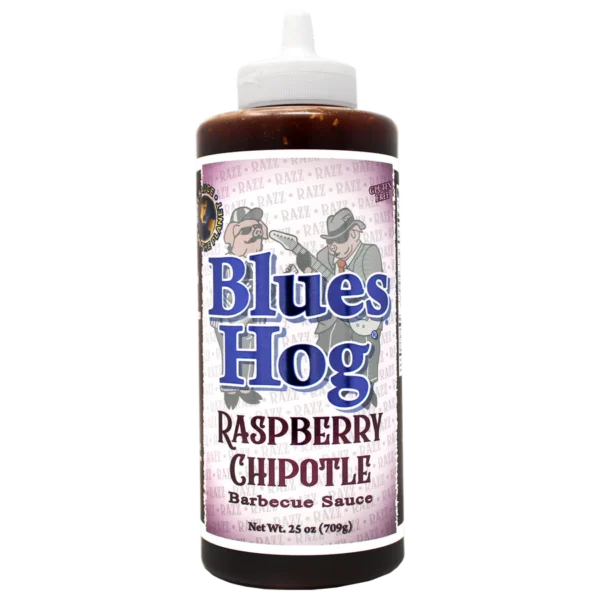 Sauce BBQ chipotle aux framboises Blues Hog